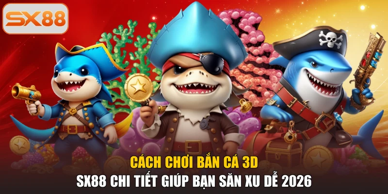 Cách Chơi Bắn Cá 3D SX88 Chi Tiết Giúp Bạn Săn Xu Dễ 2026