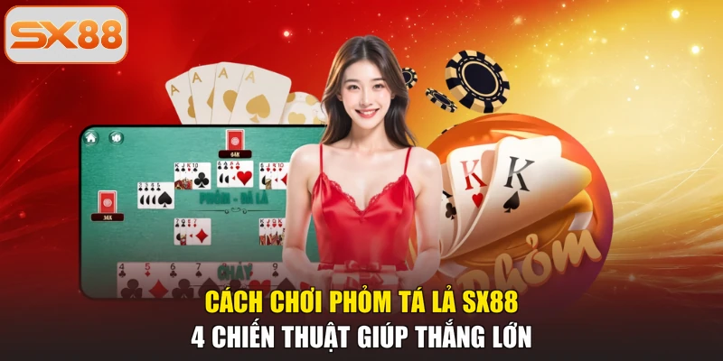 Cách Chơi Phỏm Tá Lả SX88 | 4 Chiến Thuật Giúp Thắng Lớn