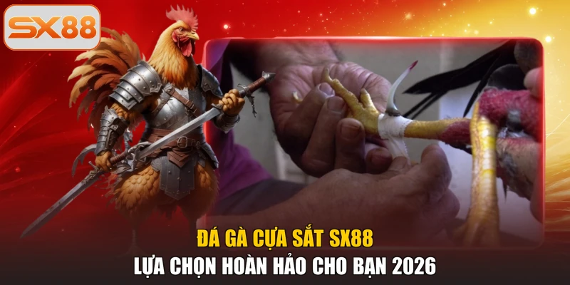 Đá Gà Cựa Sắt SX88 | Lựa Chọn Hoàn Hảo Cho Bạn 2026