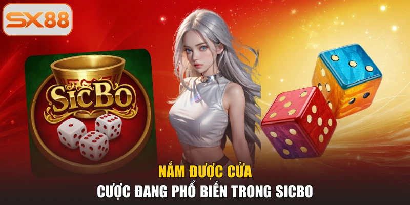 Nắm được cửa cược đang phổ biến trong sicbo